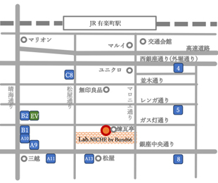 ＧALLERY 地図